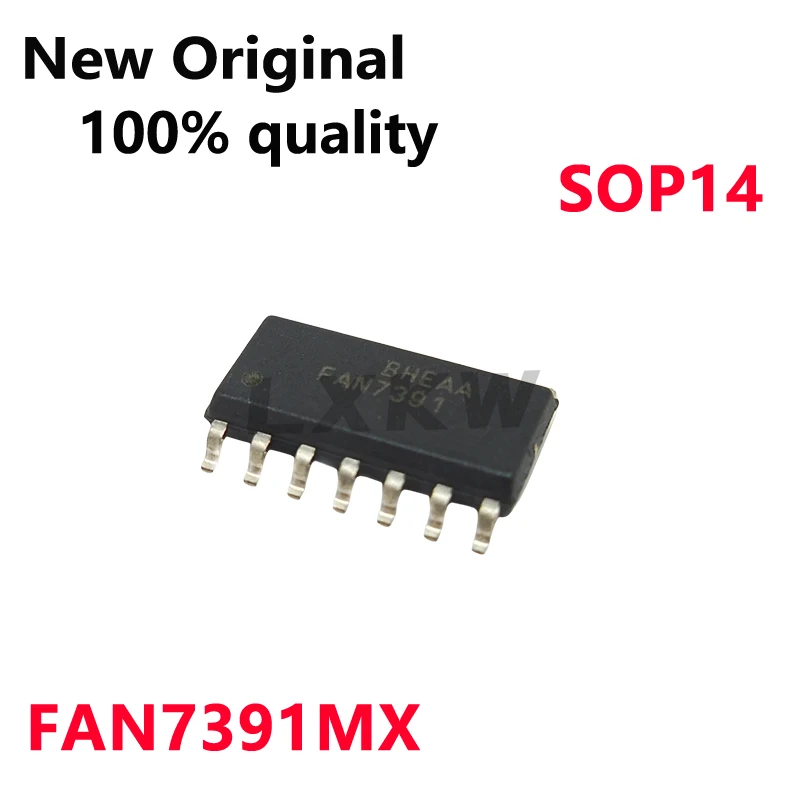 

5-10/PCS New Original FAN7391MX FAN7391 SOP14 Grid driver chip In Stock