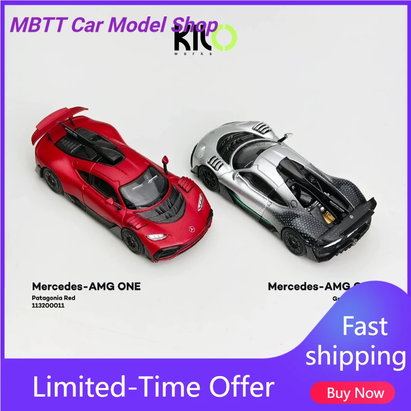 KILO Works 1:64 Mercedes-AMG ONE Starlight Edition Die-Cast Car Model Save Gift ship at any time