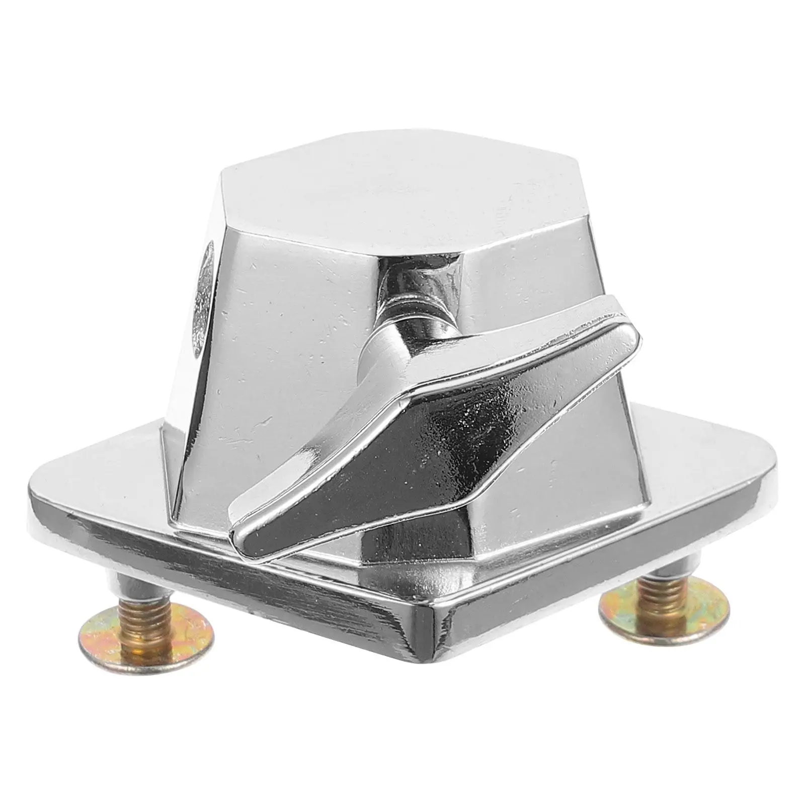 

Drum Saddle Lug Adjuster 18mm Silver Plated Replacement Bracket for Tom Support Kit Floor MountBracket Fits 52mm Lugs Drum