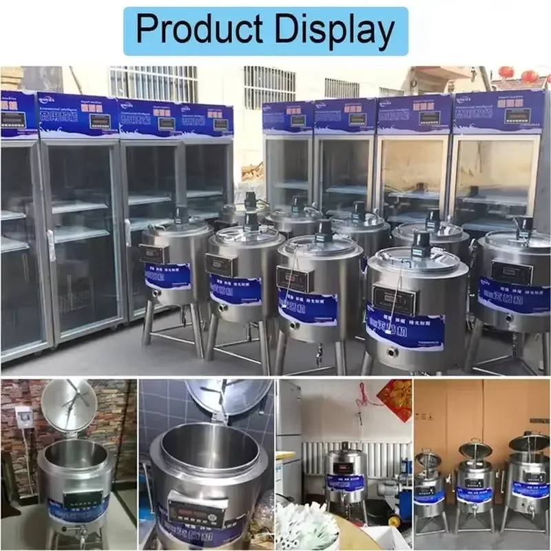 Automatic Complete Milk Processing Kaas Melk Pasteur 50 Litres Pasteurizer Milk Pasteurization Machine Yogurt Making Machine