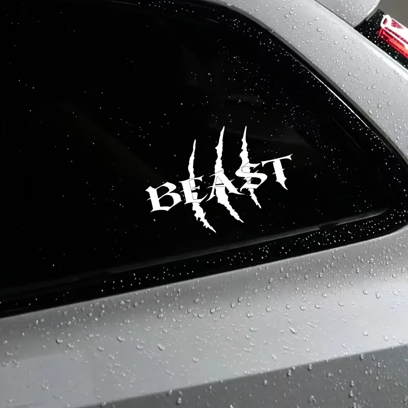 

New Design English Beast Claw Stickers Car For Hood Decor Vinyl Decal Decorate Sticker Auto Products