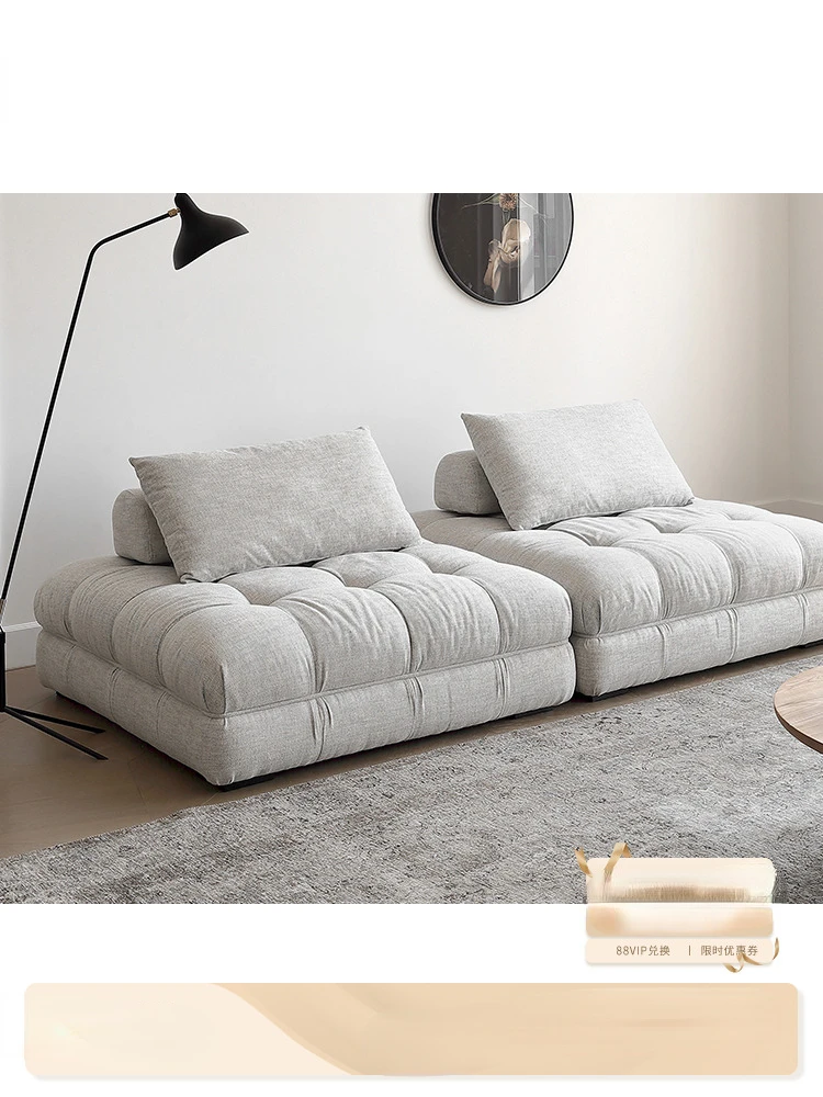 

Moyu MOYU/Mode Sofa French Vintage Small Unit Cream Style Designer Modular Combination Fabric Sofa