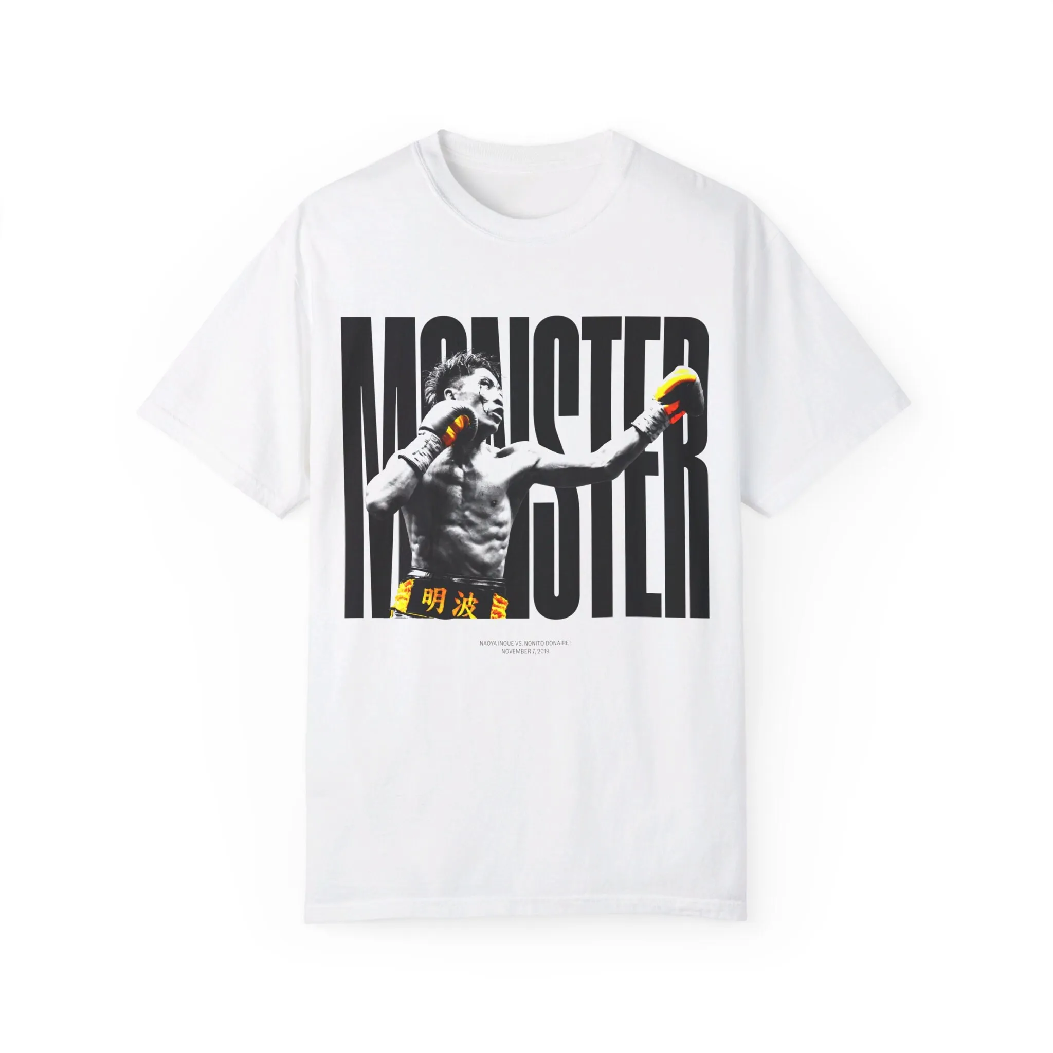 Naoya Inoue Monster Boxing T Shirt Vs Donaire Fight Japanese Legend