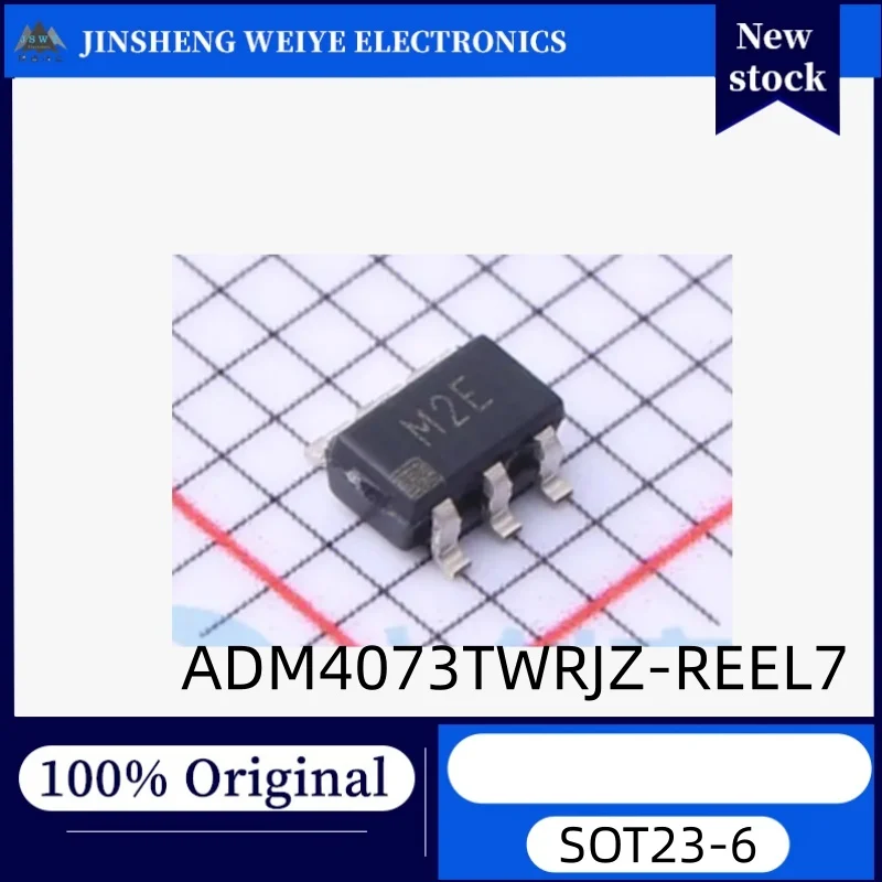 1/5 pieces ADM4073TWRJZ-REEL7 M2E SOT-23-6 Current Sense Amplifier Chip New Original Stock