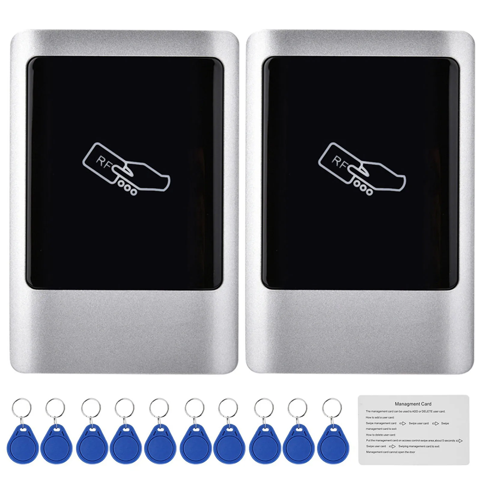 125Khz Card Reader RFID Reader Outdoor Wiegand Waterproof Door Access Management Smart Card Access Card Reader Door Card Reader