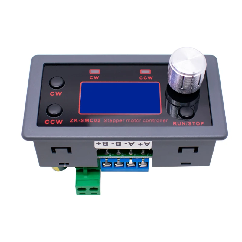 Imagem -05 - Integrated Stepper Motor Forward And Reverse Control Driver Angle Pulse Velocidade Plc Serial Port Comunicação 42 57 Zk-smc02