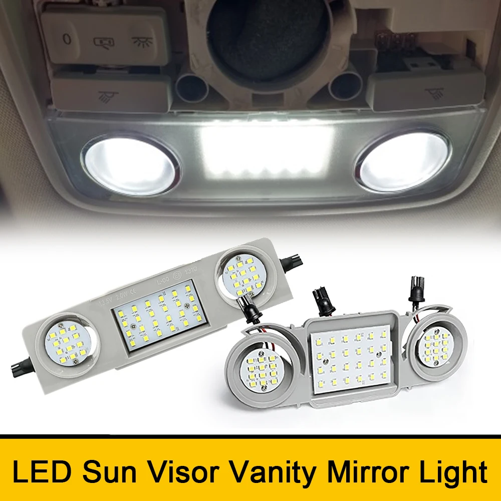 LED Interior Vanity Ceiling Light For VW Beetle Golf 4 5 6 Jetta Passat B6 B7 Scirocco Sharan Tiguan Touran Seat Alhambra Leon