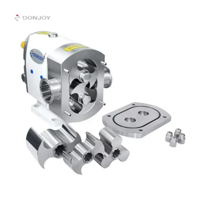 

DONJOY Sanitary Stainless Steel Rotary Lobe Cam Pump for Honey and Food