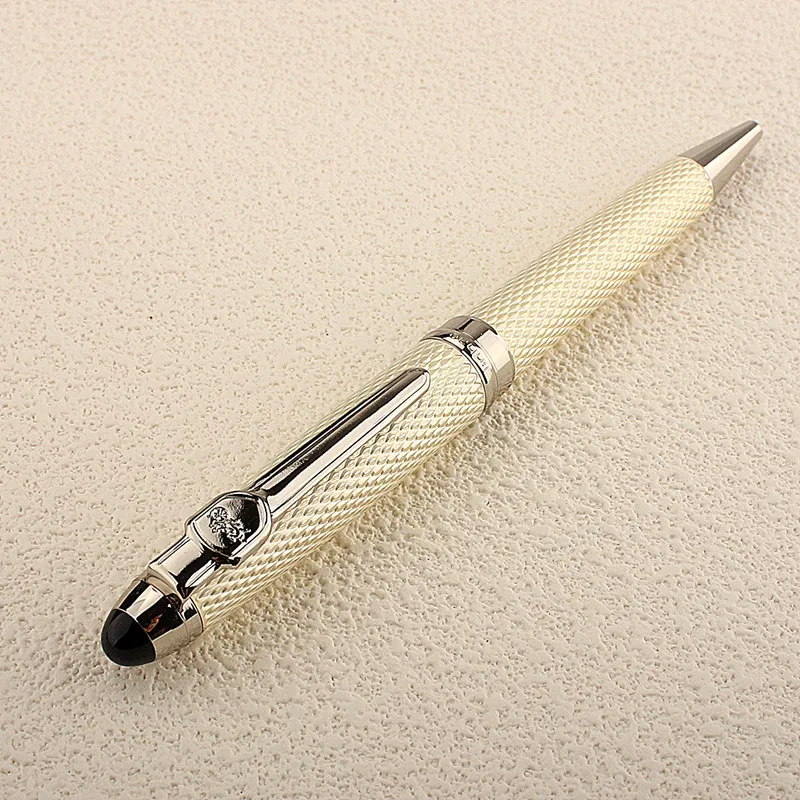 Jinhao Portable Waterborne Metal Ballpoint Pen Multiple Color Refills Signature Pen Advertising Pen Office School Supplies