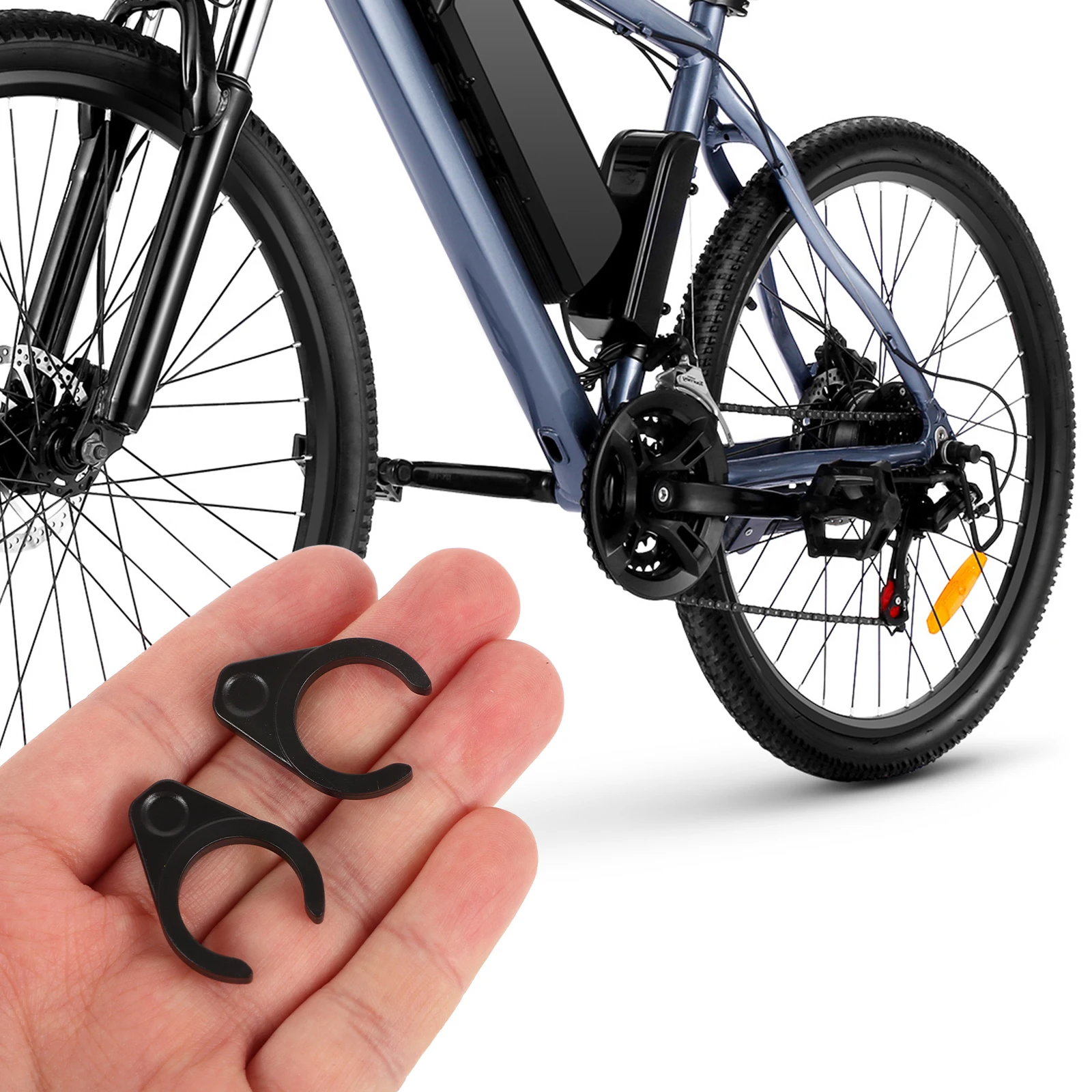 

Pedal Protection Buckle Quick Release Fixator Bike Pedal Locks Soft Plastic Fastener for Foldable Mountain Bicycle Accessories