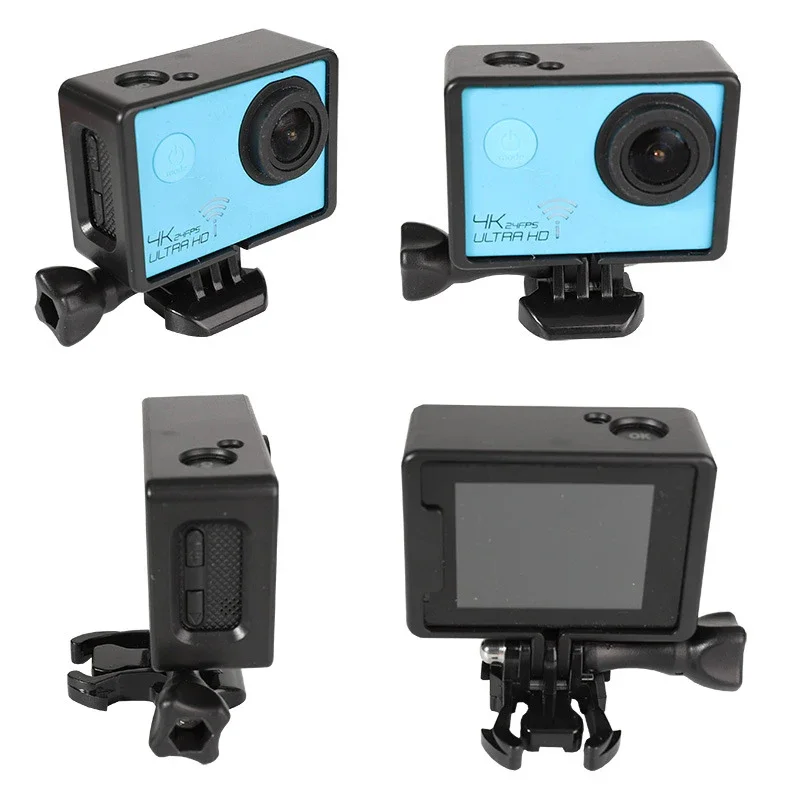 Portable Fixed Frame Case Plastic Standard Protective Frame For WIFI Sjcam SJ4000 SJ7000 SJ9000 Action Sports Camera Accessories