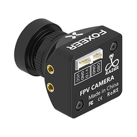 FOXEER Razer Mini V3 Camera Low Lateney FOV -H:98° 1200TVL PAL 4:3 CVBS Analog Signal WDR 5V-25V 12g for RC FPV Racing Drone