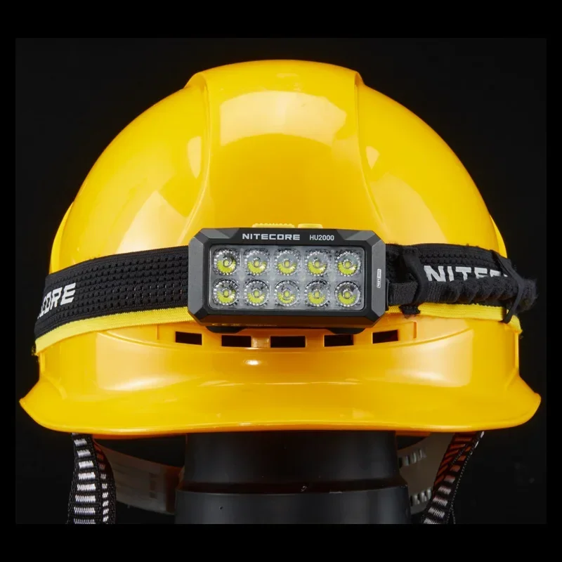 NITECORE HU2000 10 x NiteLab UHE LEDs USB-C Rechargeable Wrok Headlamp