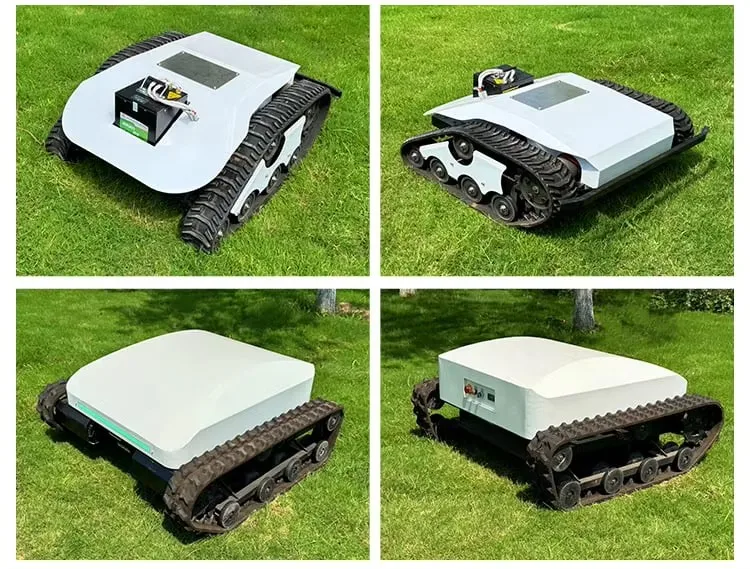 CE-gecertificeerde afstandsbediening lithiumbatterij grasmaaierrobot Stil en milieuvriendelijk voor tuinen en boerderijen