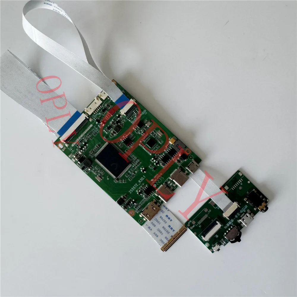 

EDP Mini-HDMI-compatible Micro USB TYPE-C Controller Board kit For NV140QDM TL140ADXP01 LM140GF1L 14" 2560X1600 LCD Screen DIY