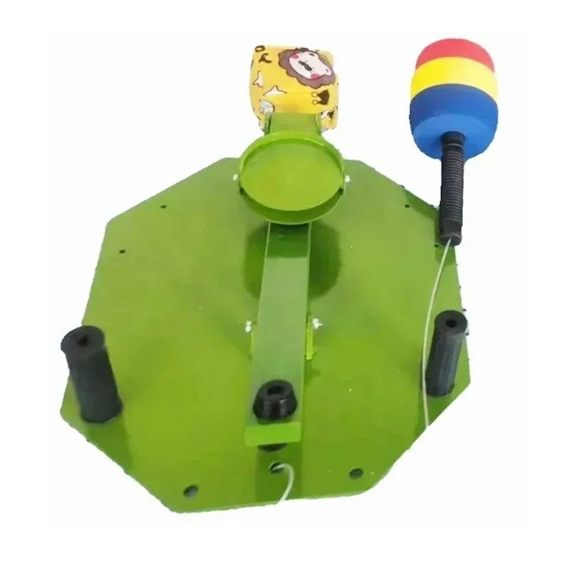 Banana sandbag catapult, frog catapult game, booth game, carnival game, interactive game activities