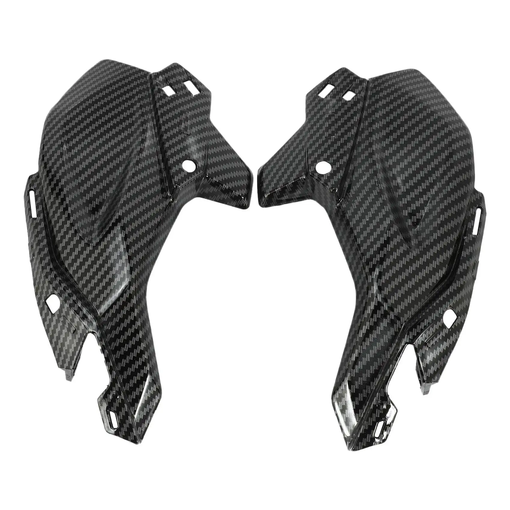 

Motorcycle Front Side Nose Cover Headlight Panel Fairing Cowl Carbon Fiber Fit for Kawasaki Z900