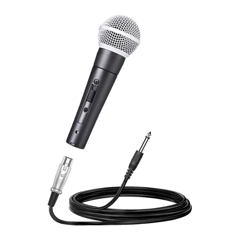 Metal Dynamic Vocal Microphone With Integrated Filter And Consistent Cardioid Pickup Noise Reduction Drop shipping