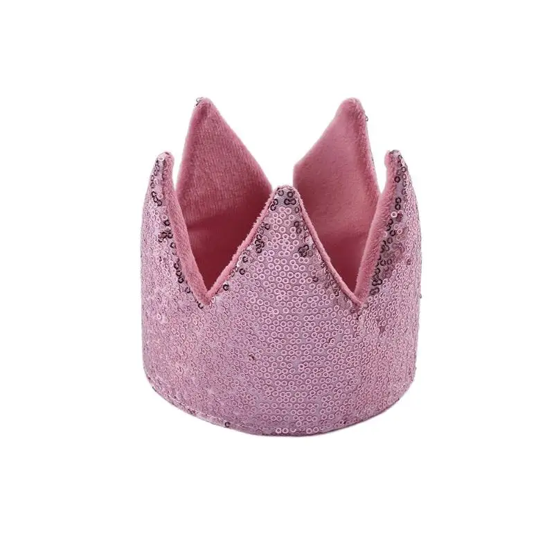 【P】INS Baby Shower Girl Glitter Pink Crown Boy Birthday Party Headwear Stage Performance Headband Star Fairy Stick - view 6