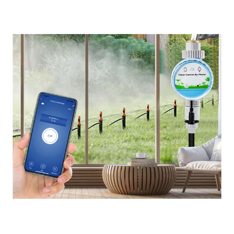 N08R Wifi Wireless Garden Water Timer Smart Phone Accessori per telecomando Kit automatico per irrigazione esterna per serra domestica