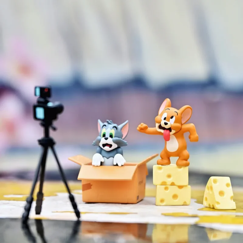 

Genuine 52TOYS Tom And Jerry Minime Series 2 Blind Box Collectible Figure Creative Trendy Toy Desktop Ornament Hot Mystery Box