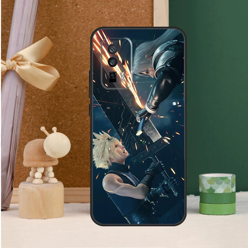 Final Fantasy VII Case For Xiaomi 14 11T 12T 13T Pro 12 13 Lite POCO X6 Pro X3 X4 X5 F3 M5s M6 F5 Pro Cover