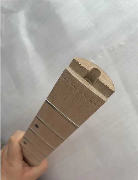 Headless Electric Guitar Neck, Matte Finished Canadian Maple Fingerboard, DIY Replacement Part, 24 Frets, High Quality