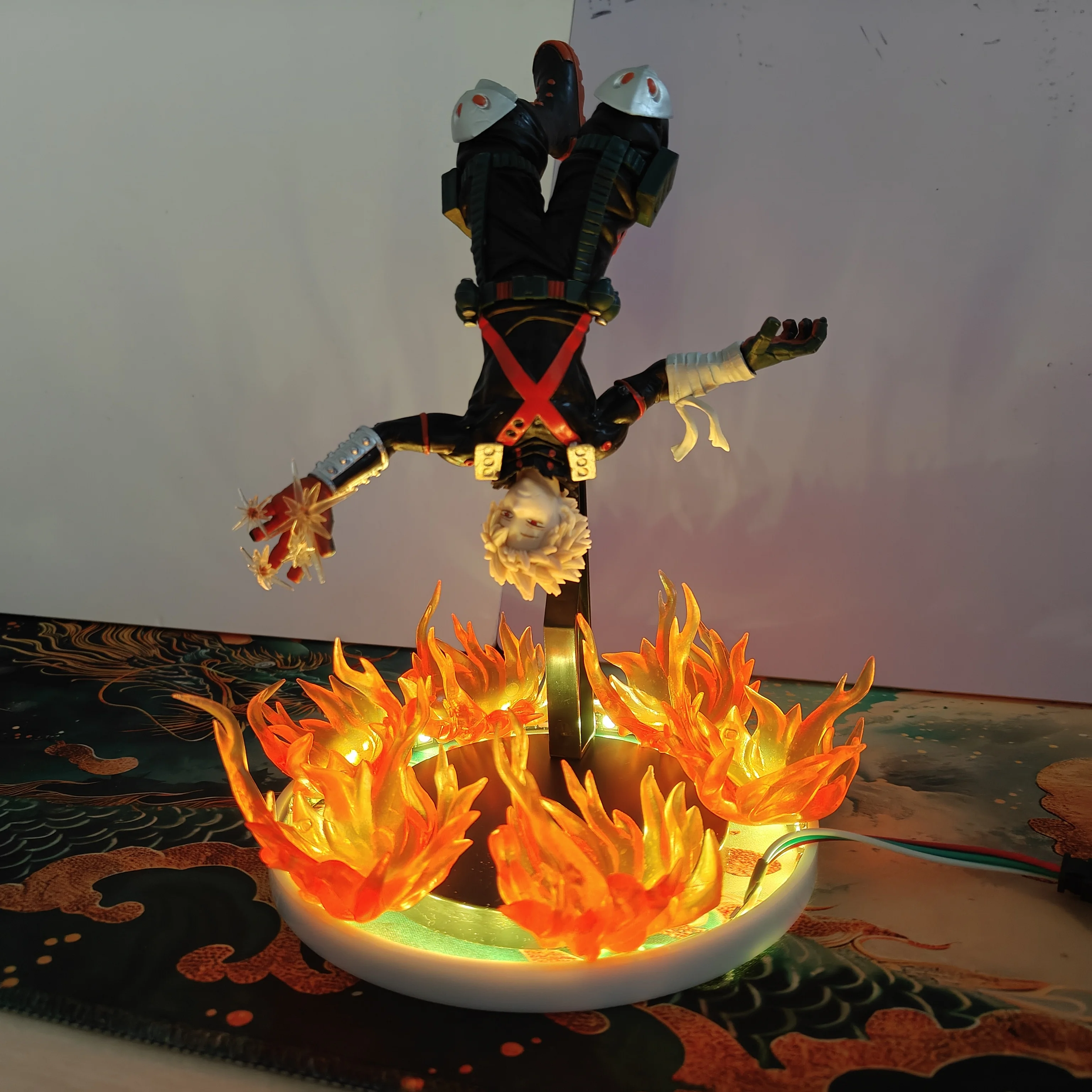 

Аниме-фигурка Бакуго из «Моя геройская академия» со светодиодной подсветкой, ночник, игрушка-подарок