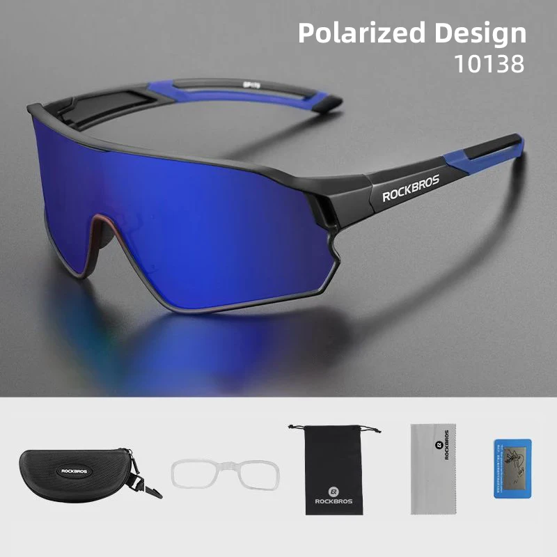ROCKBROS Radfahren Polarisierte Brille MTB Rennrad Sonnenbrille UV400 Fahrrad Sonnenschutz Licht Unisex Fahrrad Sport Ausrüstung 3