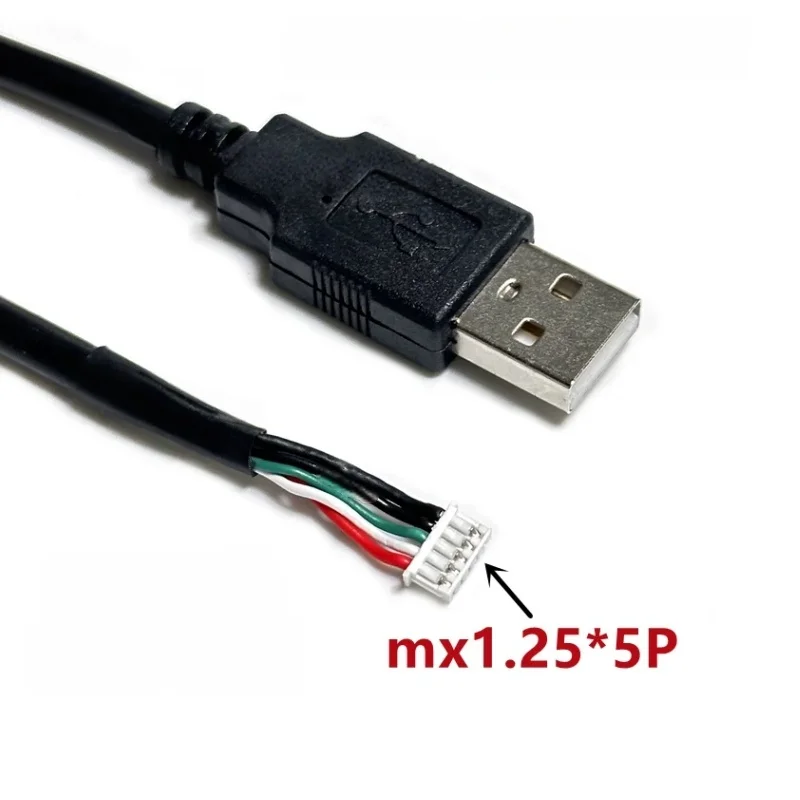 5pcs USB to MX1.25*5p DuPont Adapter Extension Cable Touch Screen Cable USB Terminal Data Cable