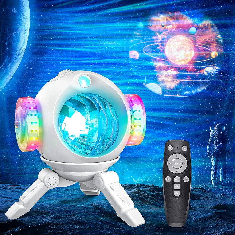 Star Projector Galaxy Night Light Space Projector Starry Nebula Ceiling LED Lamp for Bedroom Home Decorative kids gift