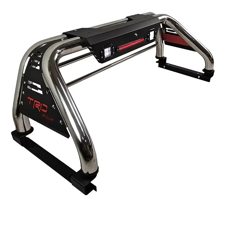 

With Led Lights 3-inch Stainless Steel 201/304 Sports bar Roll Bar Roll Cage for HILUX REVO 15-17/ROCCO 2018+/VIGO 2012+