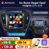 Junsun Tesla Style Wireless Android Auto Carplay Car Radio For Buick Regal For Opel Insignia 2014-2018 4G WiFi GPS BT DSP RDS FM