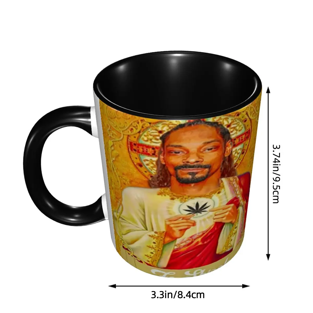 Snoop Dogg Music Rapper Coffee Mugs DIY Personalized Ceramic Mug Cup Creative Gift