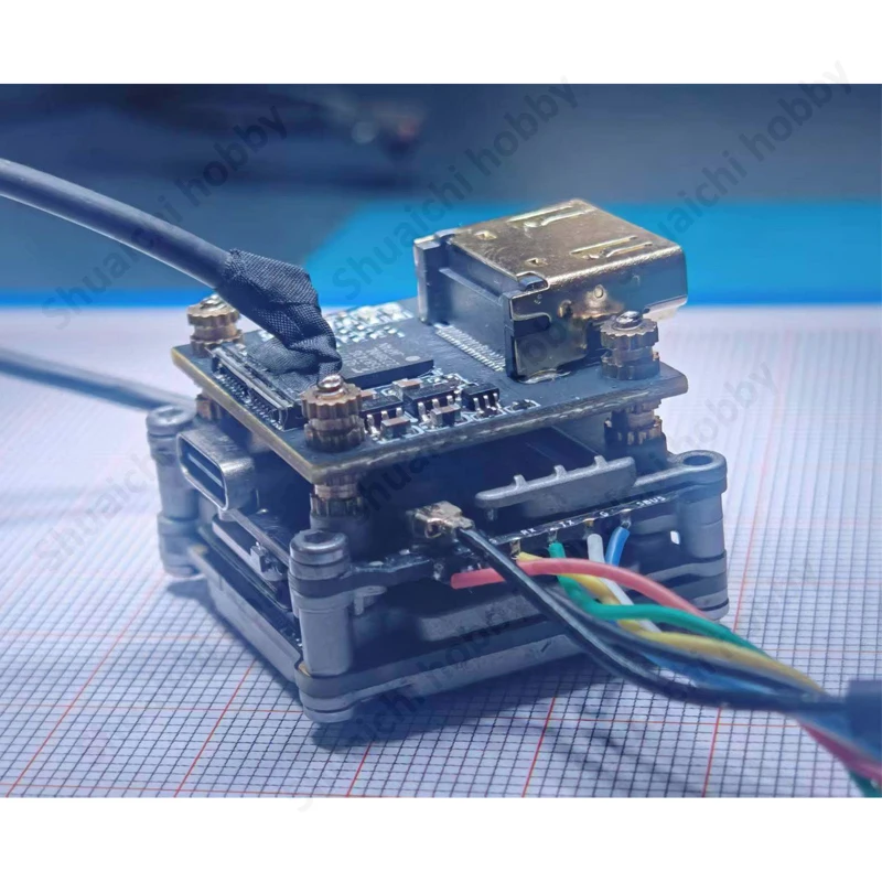 1PCS For DJI FPV Air Unit (1st Gen) HDMI-compatible Adapter Board Support 720P50/720P60 Flight Simulation Conversion Module