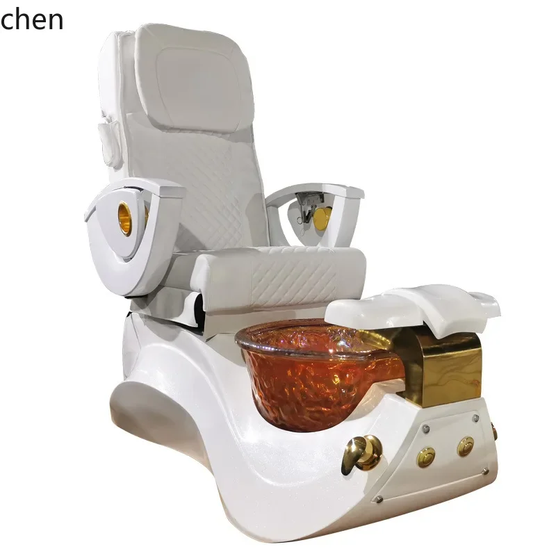 Foot Bath High Back Water Circulation Foot Spa Chair Foot Soak Bath Sofa Seat
