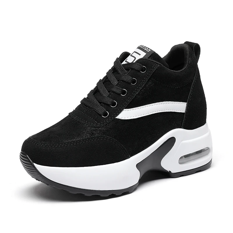 

Женские кроссовки, дышащая сетчатая обувь, мода 2024, повседневные кроссовки на платформе для женщин, вулканизированная обувь на танкетке, Chaussure Femme