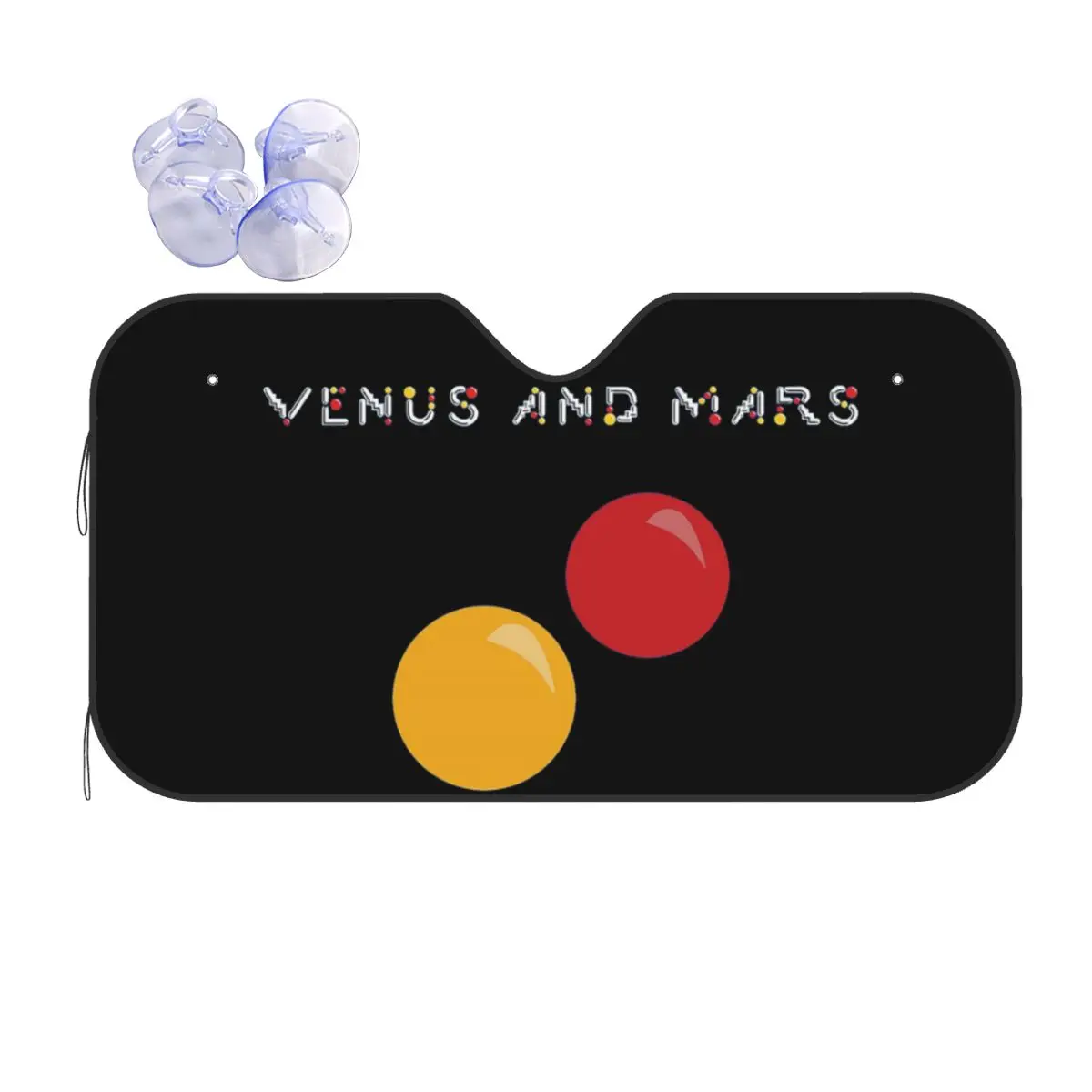 

Venus And Mars Minimalist Album Cover Sunshade Windscreen Car Front Windshield Window Sun Visor Accessories Covers