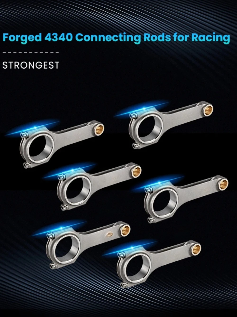 Racing Connecting Rods Bolts Kit for Jeep Wrangler 3.6 V6 Chrysler Pentastar
