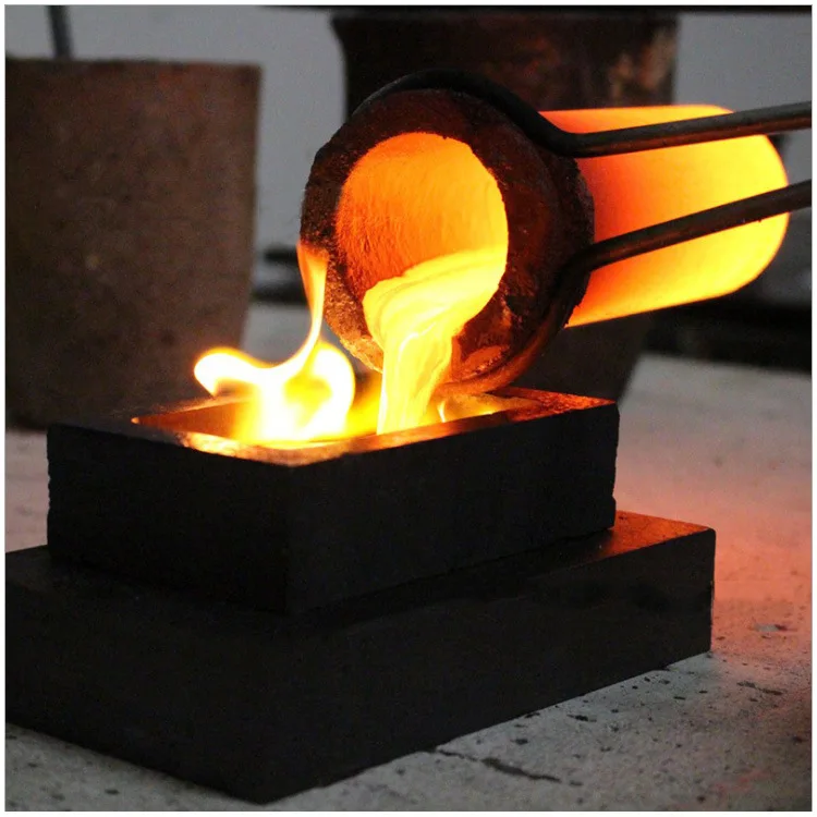 Steel Stainless steel melting furnace Induction heating Melting dumping furnace Melting Oven