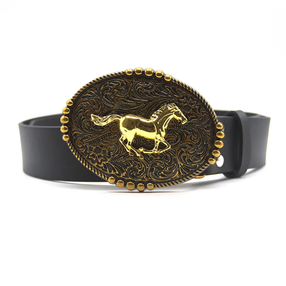 

New Western Cowboy, Steed Belt, Women's Jeans, Skirt Accessories, Fashionable European and American Cross Border Belt