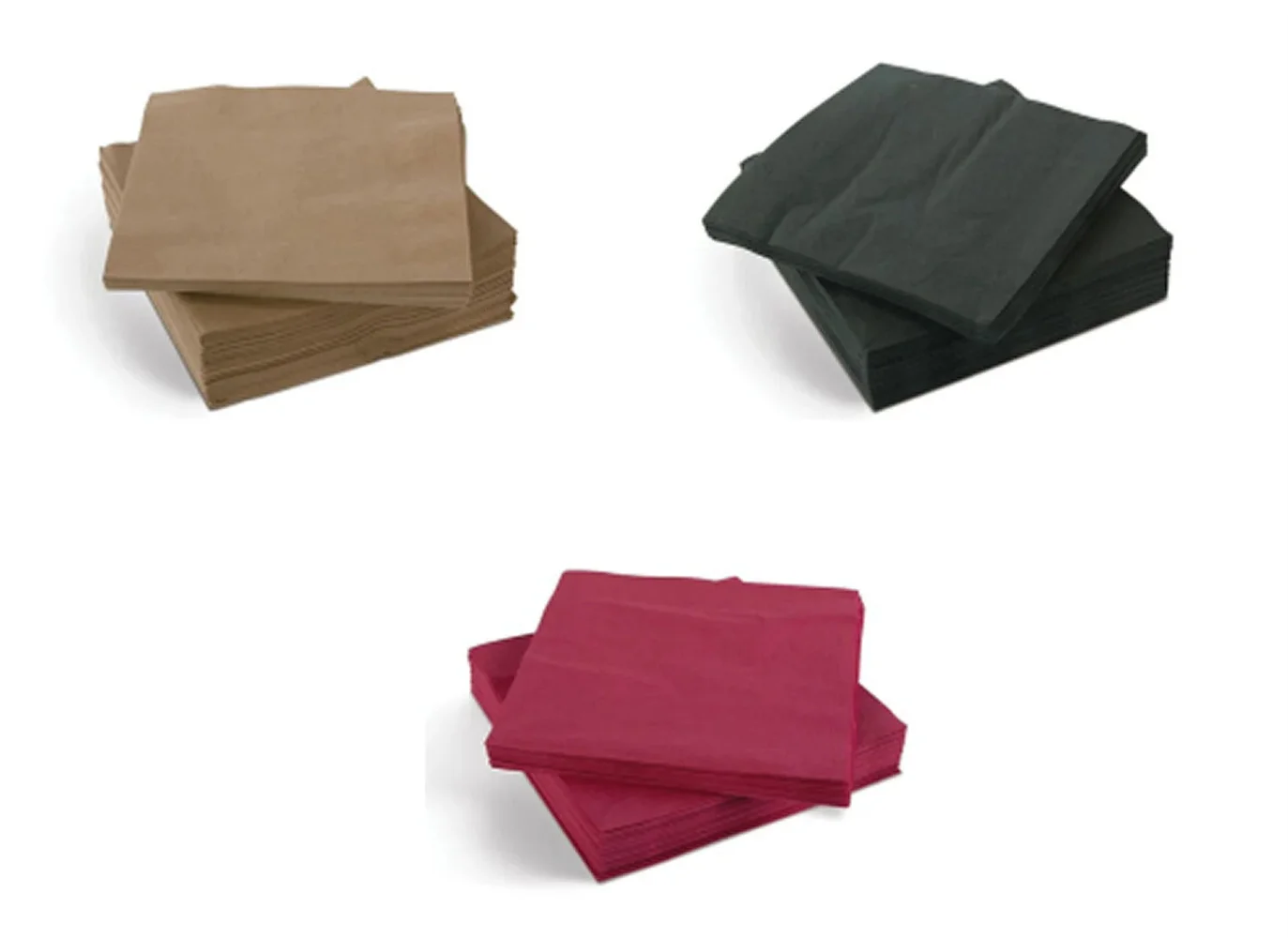 Restaurant Quality DINNER napkins - 39cm x 39cm - Recyclable Luxury Paper Napkins In Packs Of 20 or 50 - In A Choice Of 16 Colou