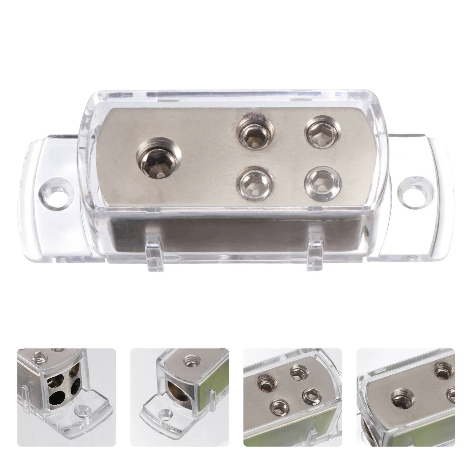 

4-Way Car Audio Stereo Amp Cable Splitter Distribution Block 4GA 8GA for Boats car audio accessories