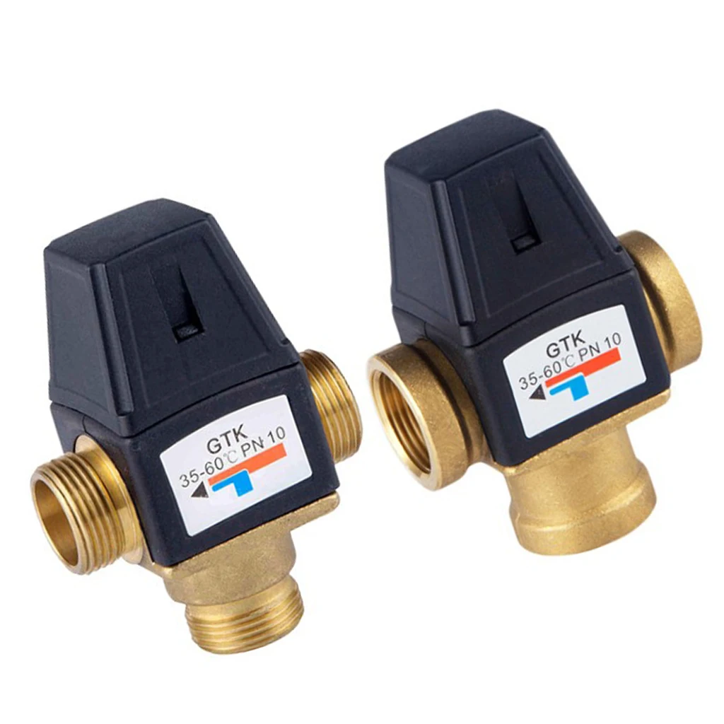 

3-ходовой термостатический смесительный клапан, смеситель для солнечного водонагревателя, женский и мужской