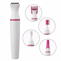 5 In 1 Set Women Epilator Female Eyebrow Trimmer Lady Shaver Hair Removal Shaver Machine Face Depilador Bikini Depilatory Tool 4