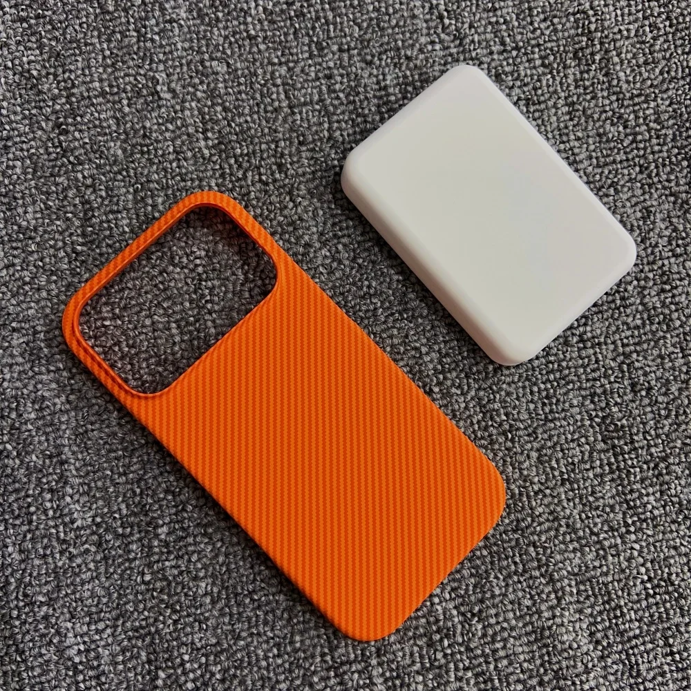 Official Carbon Fiber Pattern Magnetic Case for iPhone 17 Air Pro Max 17Pro 17Promax For Magsafe Wireless Charging Thin Funda - view 5