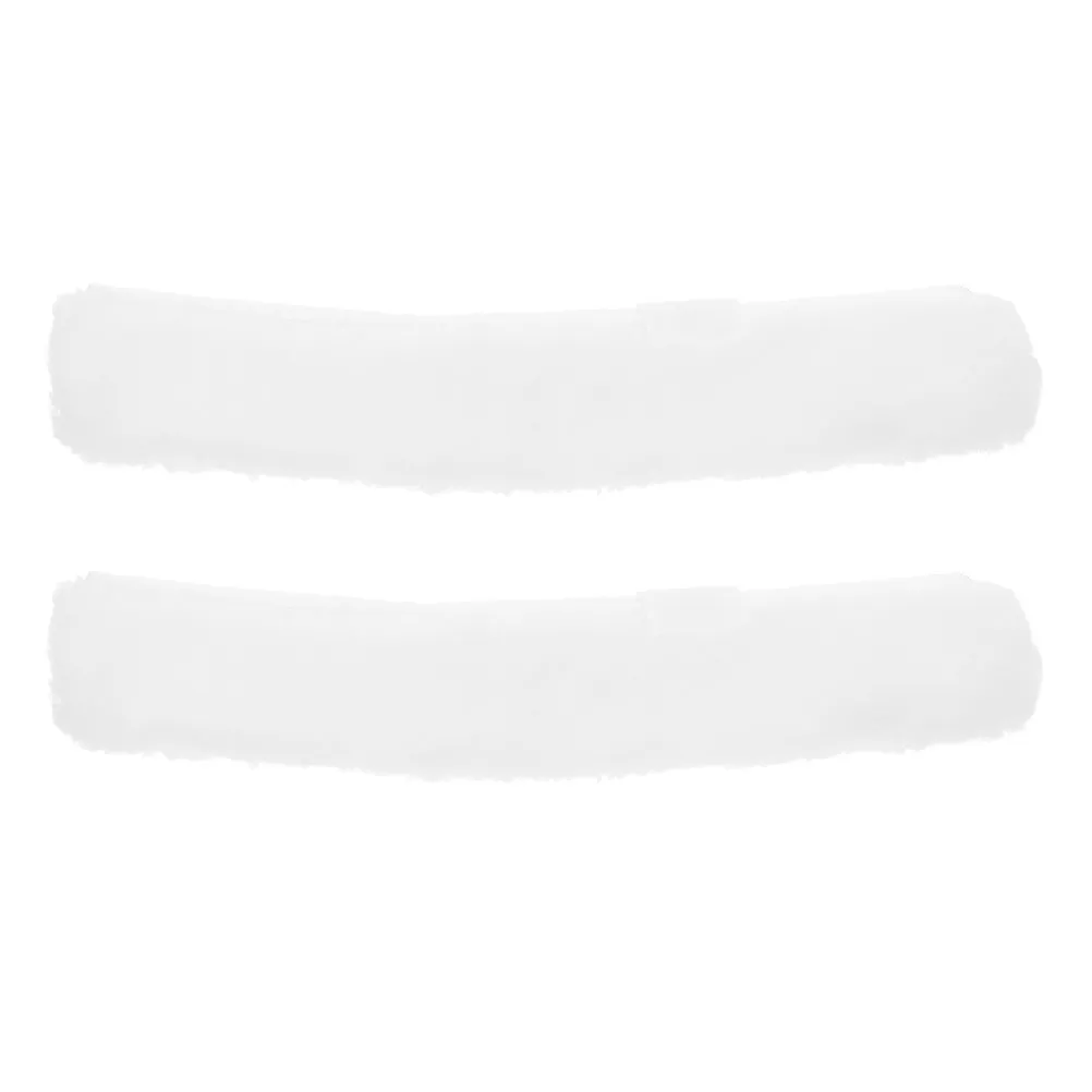 2Pcs Window Squeegee Replacement Head High Efficiency Glass Cleaning Tool for Indoor Outdoor Mirrors Tabletops Streak-Free Shine