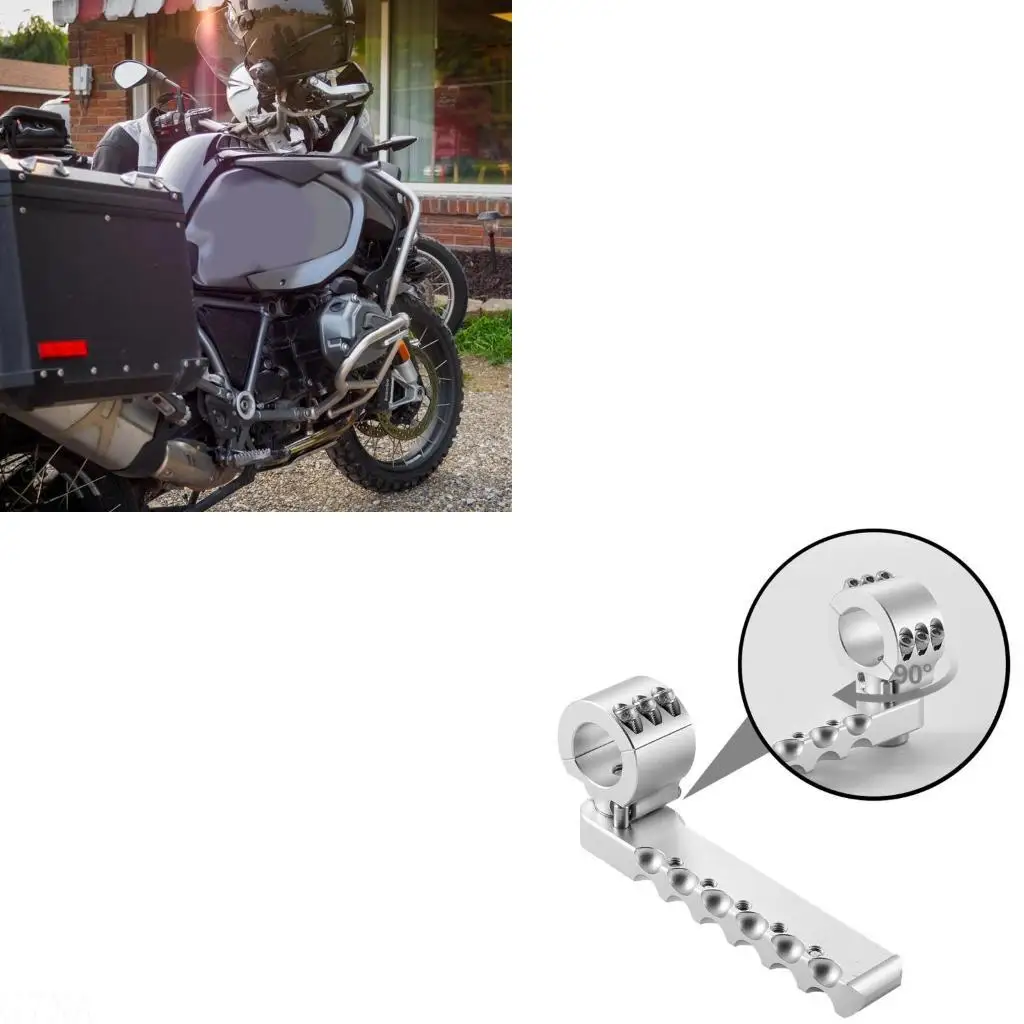G7NA Motorcycle Footpegs Foldable Design Anti Corrosion Ergonomic Riding Support Syst