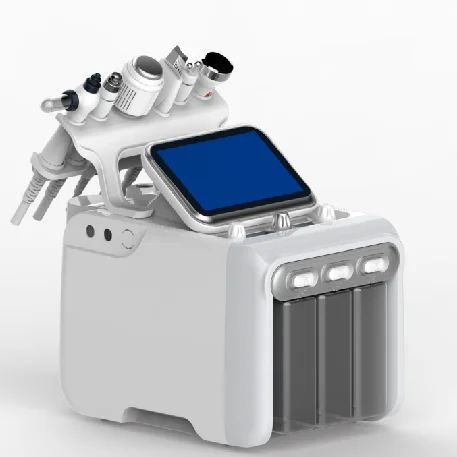 

Smart Library NewFace 6 In 1 Small Bubble Facial Device Hidra Beauty Oxygen Jet Face Care Hydro Oxygen Clean Facial Machine Hydr