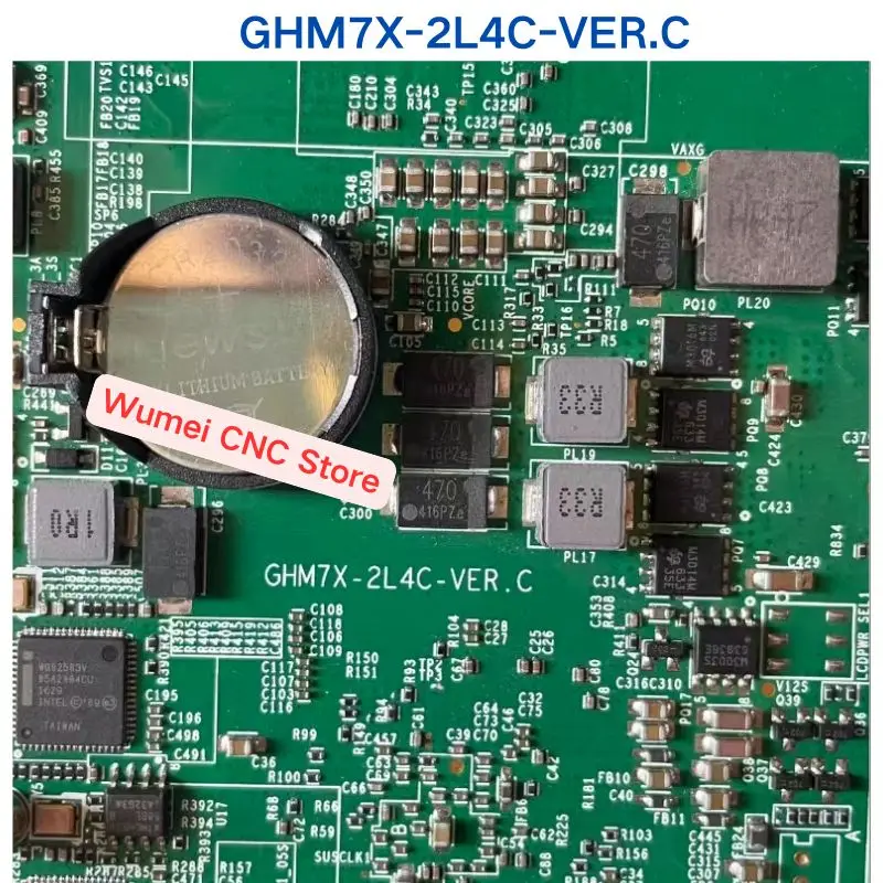 Second-hand test OK For Industrial Control Motherboard Dual Net-work Port GHM7X-2L4C-VER.C